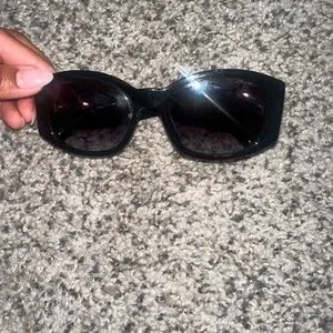 Chanel Black Designer Sunglasses with Iconic CC Logo CHANEL | Accessories | Chanel Black Designer Sunglasses With  main image 4
